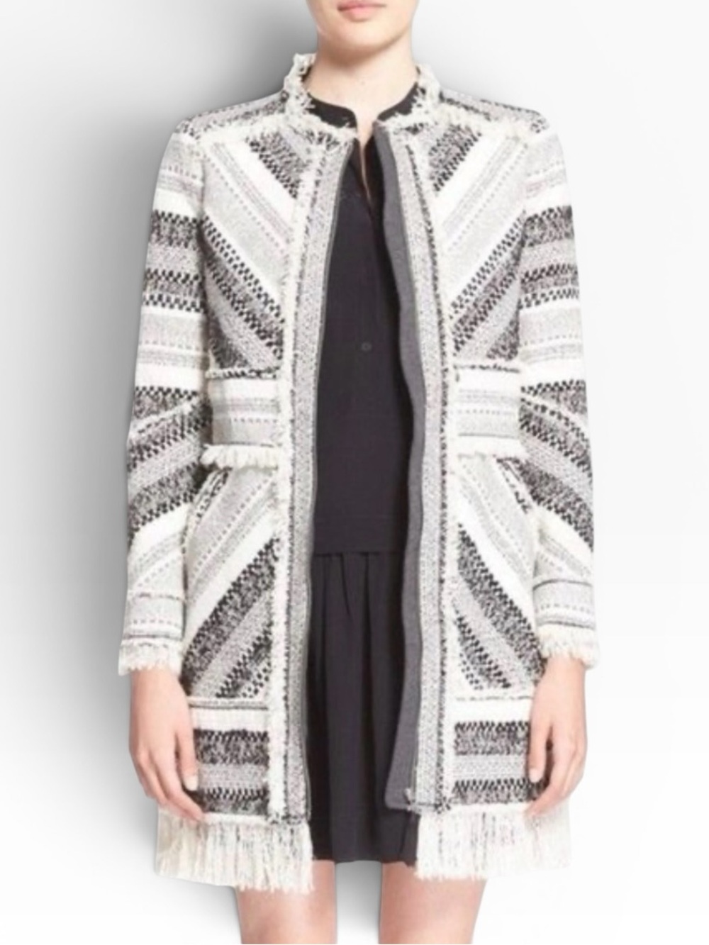 Rebecca Taylor full zip Dress Jacket size 6, like new